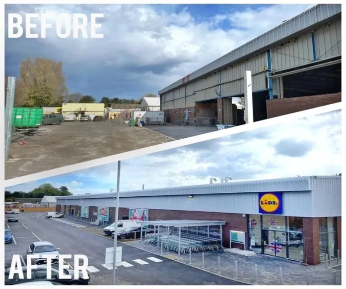 Lidl Ashford, London - Refurbishment Project